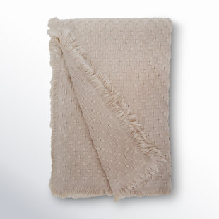 Delphine Acrylic Hand Woven Throw Blanket