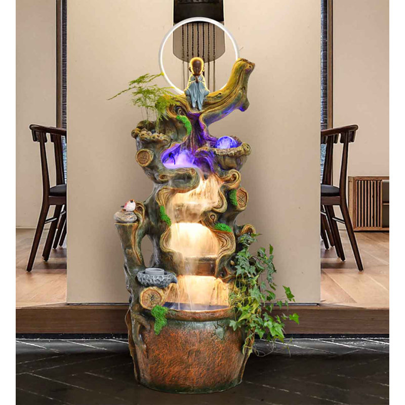 Fontaine d'art luxueuse en résine
