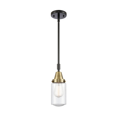 Luminaire suspendu cylindrique à 1 lumière Saroyan
