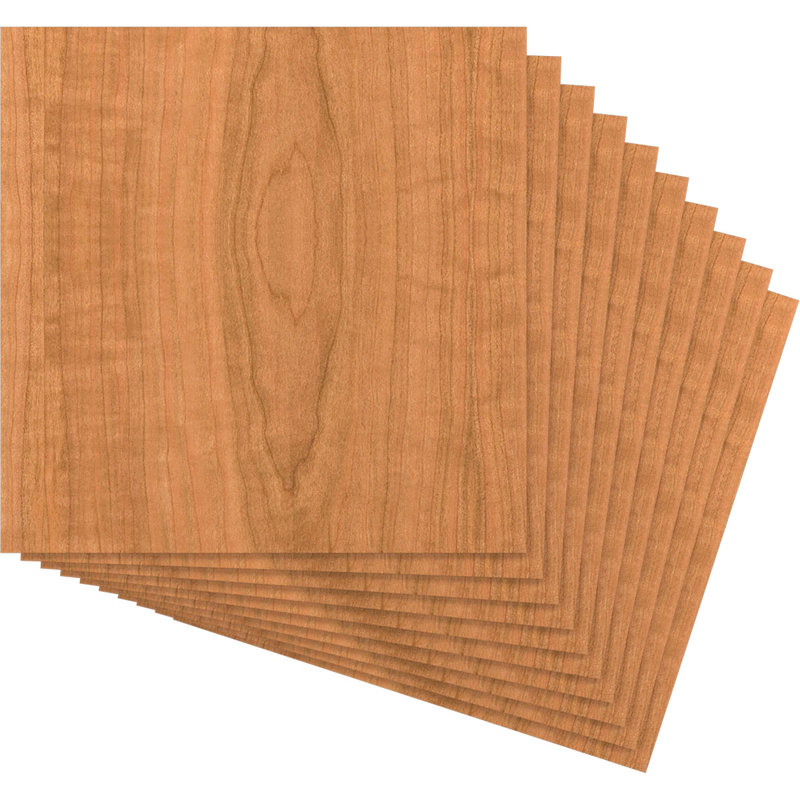 Planches en bois, Cerisier, H 11,75 po x l 11,75 po x P 0,38 po