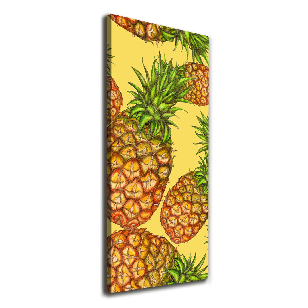 Ananas - Kunstdrucke auf Leinwand - Wrapped Canvas