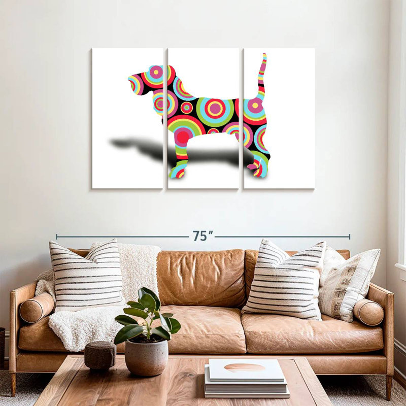 Brampt Dog, 36" H x 57" W