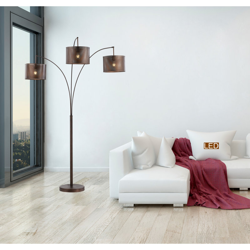 Hunnewell 83'' Bronzed Tree Floor Lamp