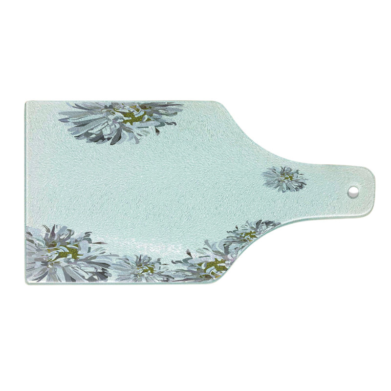 Planche à découper en verre trempé Ambesonne