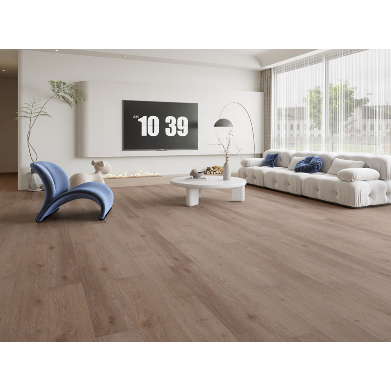 The Festival 9" x 70.87" x 8 mm Waterproof Engineered Vinyl Extra Long plank, Arcadian Forest