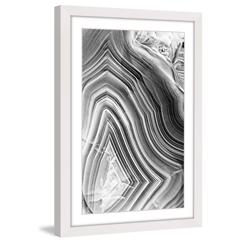 « kola gorge », peinture sur toile encadrée, H 36 po x l 24 po x P 1,5 po, Cadre blanc, Blanc
