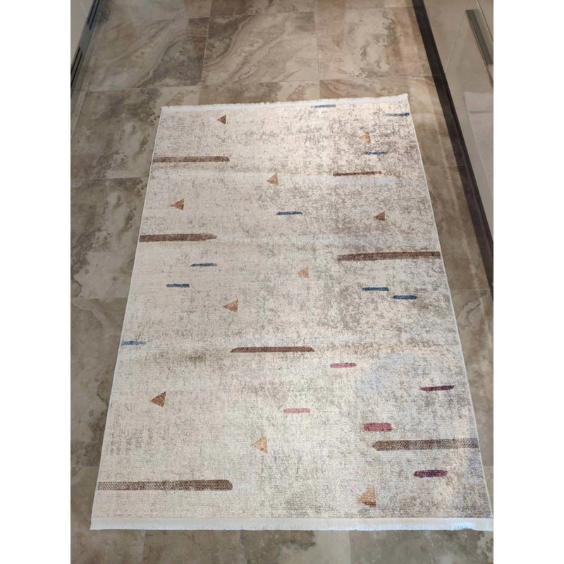 Tapis mathaï avec envers antidérapant, Rectangle 2 pi 7 po x 12 pi 5 po