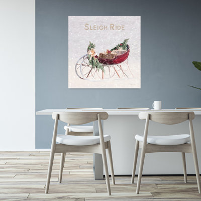 «Sleigh Ride I», art contemporain abstrait