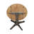 Extendable Round Solid Wood Dining Table-87227691