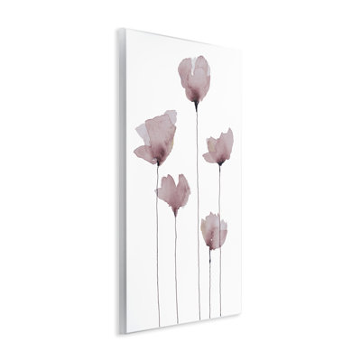 Art mural debout sur de grandes fleurs par Krinlox