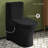 Aqua Non-Electric Bidet Toilet Attachment In Matte Black With Black Knob-113915358-122036396