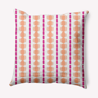 Coussin décoratif intérieur / extérieur Watercolor Stripe