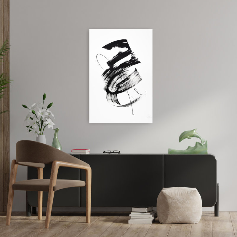Art contemporain contemporain abstrait, H 36 po x l 24 po