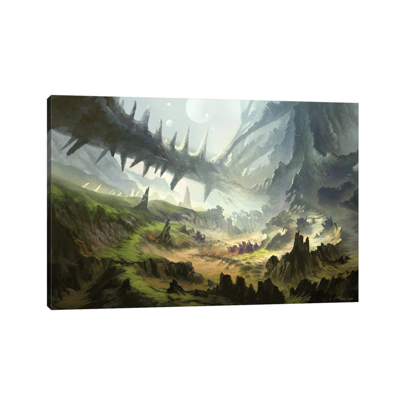 Zuran 1 Piece Wrapped Canvas Wall Art, 20.32cm H x 30.48cm W x 1.905cm D