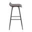 Tabouret de bar pivotant à hauteur fixe Camargo avec pieds fuselés en métal-819937207