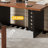Retro Durable Boxwood Rectangular Writing Desk-384784144