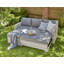 Abhijot Oxborough Pull-Out Outdoor Garden Sofa with Cushions