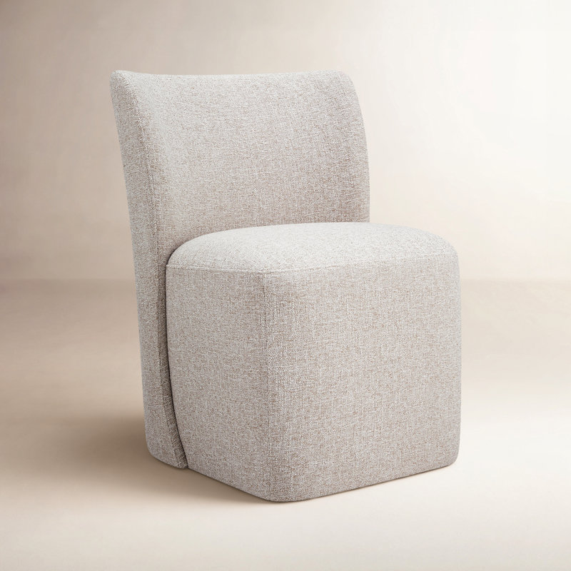 Chaise rembourrée Madie, Gingembre gingembre
