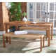 Mambo 66.9'' Rectangular 6 - Person Outdoor Dining Set