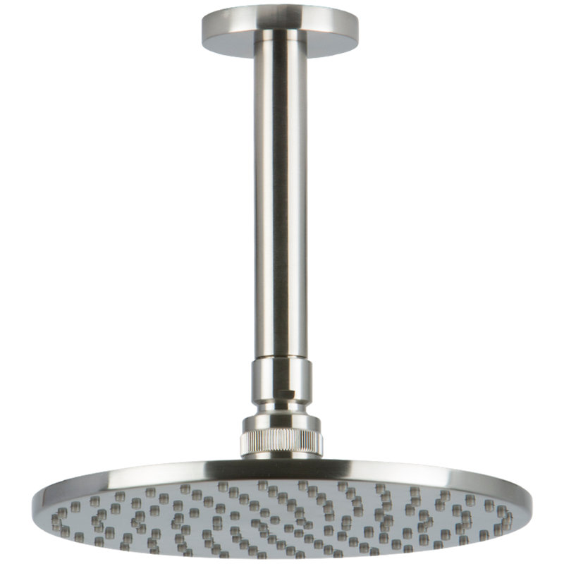 Pomme de douche fixe Opéra, Nickel brossé