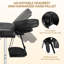 Portable Adjustable Aluminum Massage Bed Spa Table-1758243776