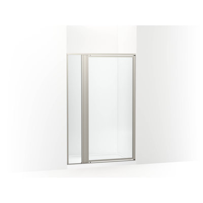 Attend 69" H Pivot Shower Door With 1/8"-Thick Glass