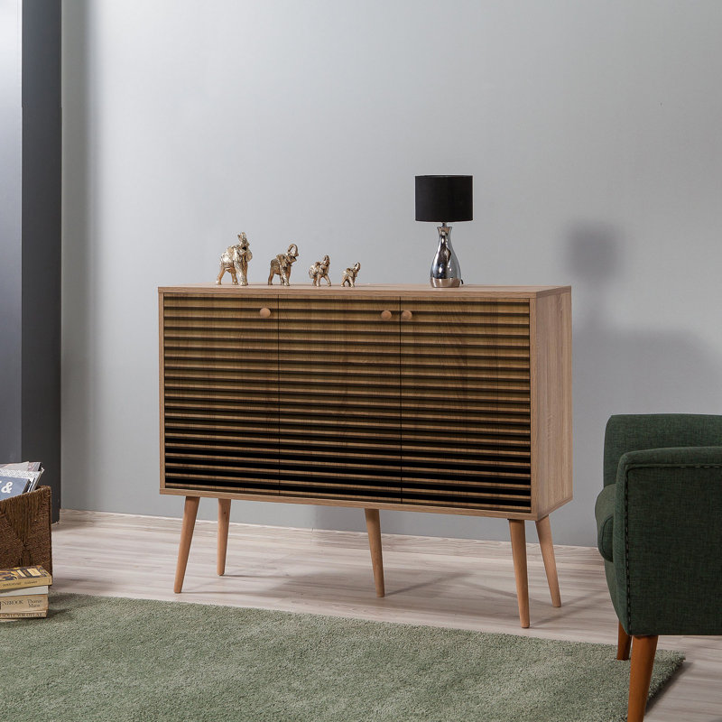 Pittard 120cm Sideboard, Sonoma Oak