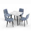Curtice 4 - Person Dining Set-1788222152-1788222164