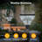 Remote-Controlled Dimmable Solar Post Light For Garden And Patio, Weather-Resistant Design