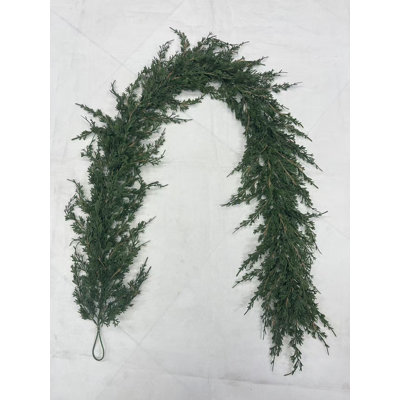 6' Waterproof Christmas Garland Real Touch Soft Cedar 1 Pack