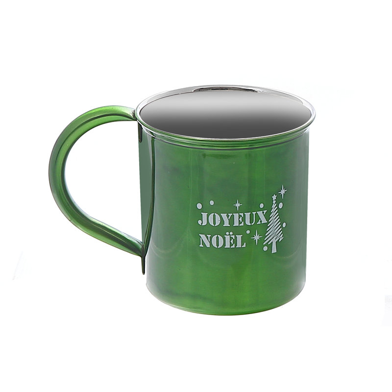 Grande tasse à café en acier inoxydable Harichand