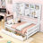 Wellsville Two Drawers Wooden Daybed With Cabinet and Shelf-1672504330-1672504332