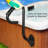 VEVOR Slip Resistant Handrail in Black