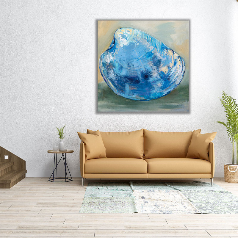 Beach Comber - reproduction d'art sur toile, H 20 po x l 20 po