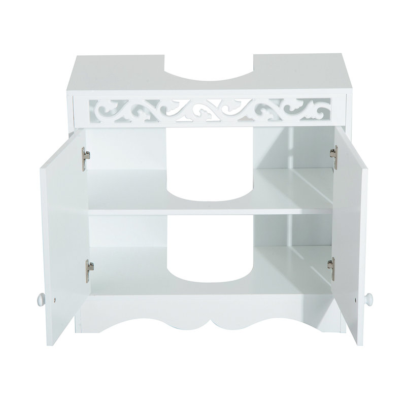 Aventura 60cm Single Bathroom Vanity Base Only