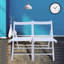 2 chaises pliantes en bois massif blanc, siège à lattes confortable, pour différentes utilisations, peu encombrant, léger, capacité de 220 lb, siège rabattable de 2 pièces et solide, pour plusieurs occasions, limite de poids-528515952