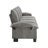 122" Waterproof Chenille Sofa with Collapsible Table, 4-Seat Sectional Upholstered Couch with Two Throw Pillows for Living Room, Apartment-226651410