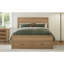 Grand lit plateforme en bois avec 6 tiroirs et support à lattes, sans sommier tapissier-970415771