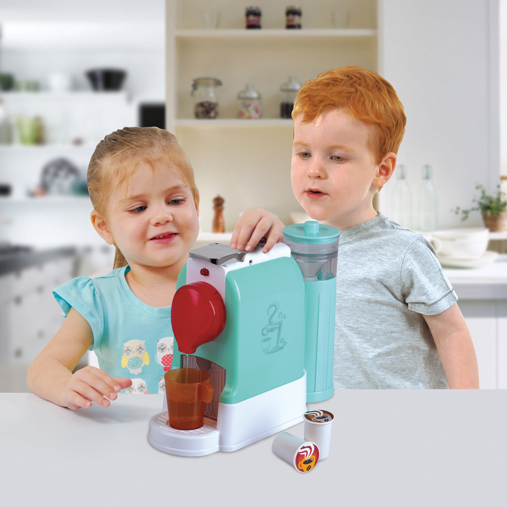 Cafetiere Tasty - Jouet en bois cuisine pour enfants