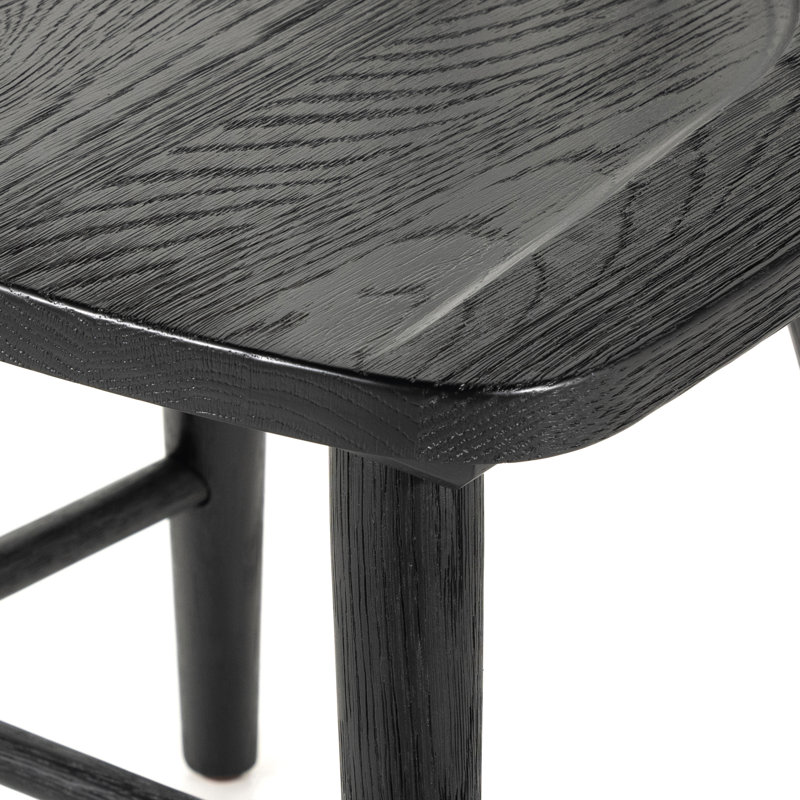 Naples Dining Chair, Black Oak