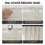 Rideaux filtrant la lumière en faux lin Clem pour rideaux de chambre et de salon - rideaux à panneau simple-157748822-157038861