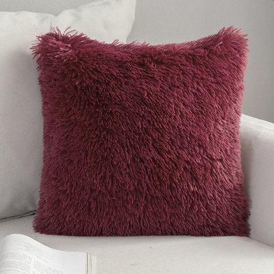 Faux Fur Pillow Cover