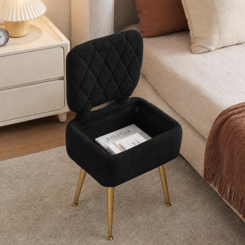 London Boutique Office Chair, Black