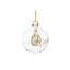 Anna New York 4.5'' Handmade Text & Numbers Ball Ornament