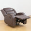 Fauteuil inclinable en similicuir 33 po Hamal-646161395