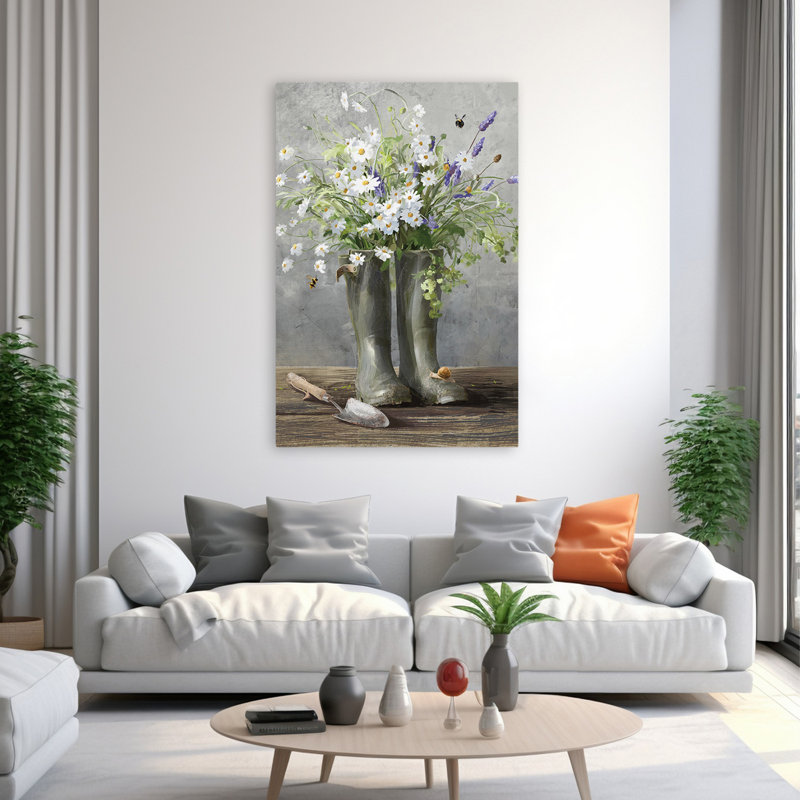 Jardinage traditionnel et champêtre I, H 60 po x l 40 po