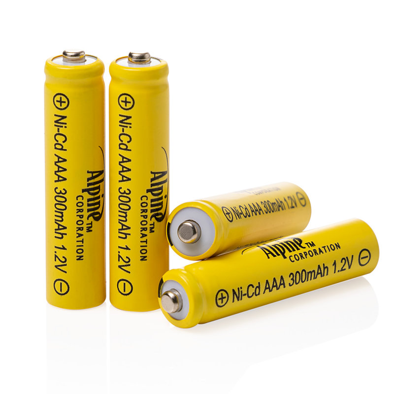 Remplacement des piles solaires NI-CD 300MAH AAA