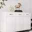 Table d'appoint Three Doors - Blanc