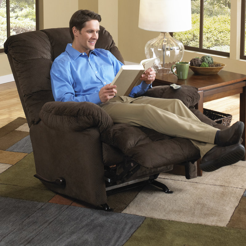 Upholstered Recliner, Brown