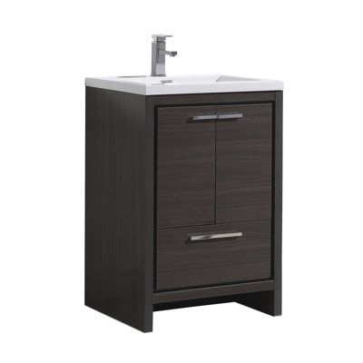 Lefebvre 23.4" Single Bathroom Vanity Set